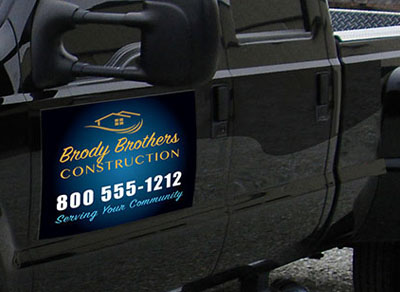 Car Door Magnet Printing Services – FREE Shipping